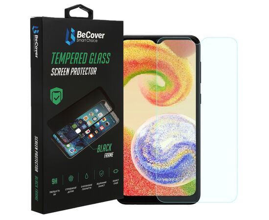 Скло захисне BeCover Samsung Galaxy A04 SM-A045 / A04s SM-A047 / A04e SM-A042 Crystal Clear Glass (708136)