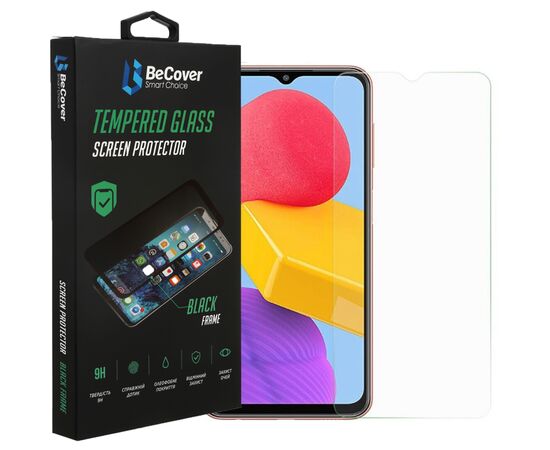 Стекло защитное BeCover Samsung Galaxy M13 SM-M135 3D Crystal Clear Glass (708098)