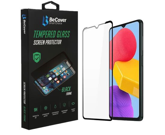 Стекло защитное BeCover Samsung Galaxy M13 SM-M135 Black (708150)