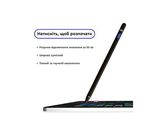 Стилус AirOn AirPen для емкостного дисплея Black (6126755803223), изображение 5