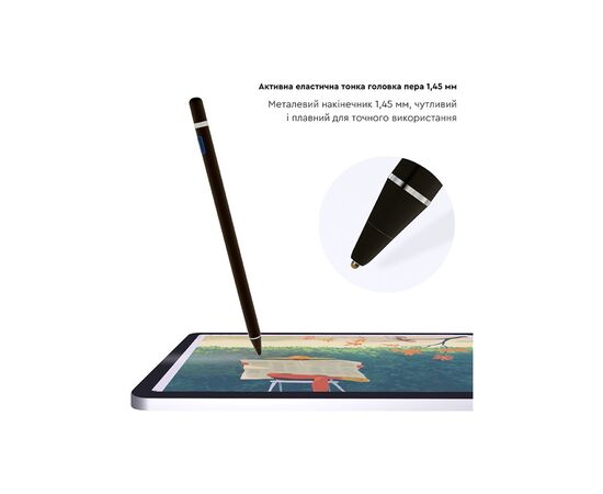 Стилус AirOn AirPen для емкостного дисплея Black (6126755803223), изображение 6