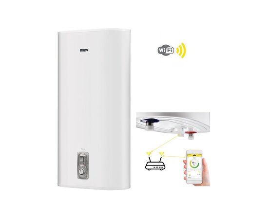 Бойлер Zanussi ZWH/S80AZURROPROWIFI, зображення 5 Бойлер Zanussi ZWH/S80AZURROPROWIFI, зображення 5