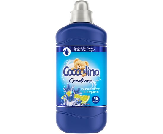 Кондиціонер для білизни Coccolino Creations Passion Flower & Bergamot 1.45 л (8710447283066)