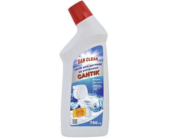 Средство для чистки унитаза San Clean Сантик Морской 750 г (4820003540756)