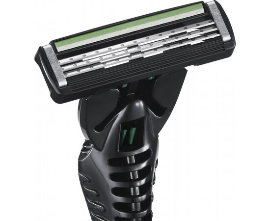 Бритва Bic Flex 3 Hybrid Sensitive с 4 сменными картриджами (3086123644977), изображение 4 Бритва Bic Flex 3 Hybrid Sensitive с 4 сменными картриджами (3086123644977), изображение 4