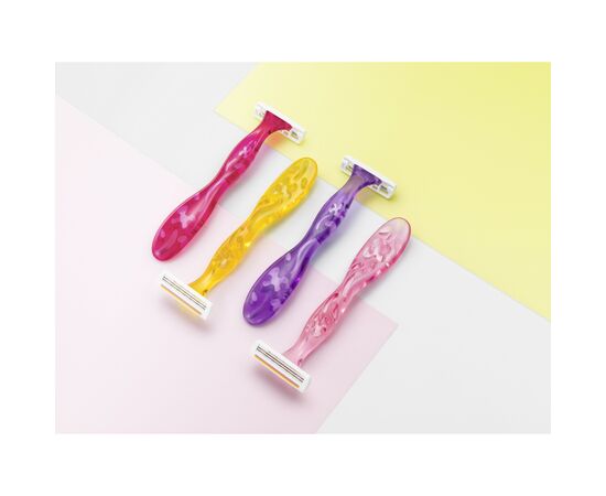 Бритва Bic Miss Soleil Tropical 4 шт. (3086123493049), изображение 3 Бритва Bic Miss Soleil Tropical 4 шт. (3086123493049), изображение 3