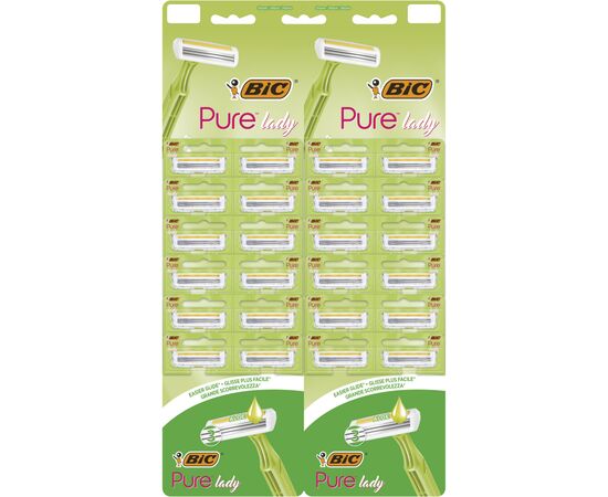 Бритва Bic Pure 3 Lady 24 шт. (3086126727417)