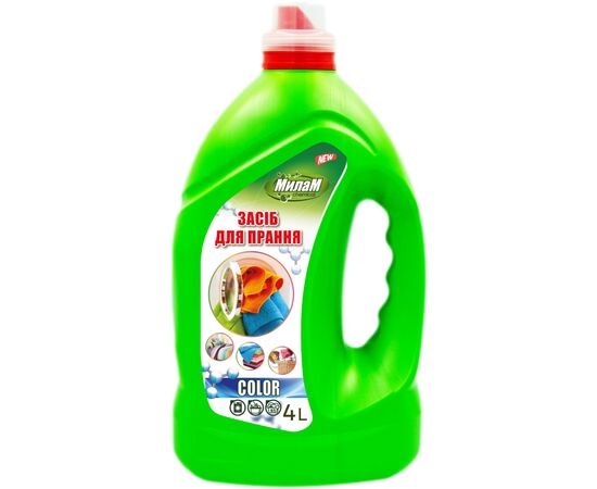 Гель для стирки Мілам Chemical Color 4 л (4820152291226)