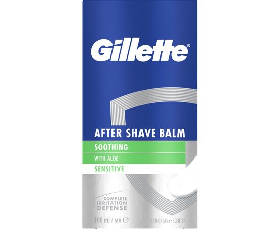Бальзам после бритья Gillette Series Успокаивающий с алоэ вера 100 мл (8001090303431), изображение 2 Бальзам после бритья Gillette Series Успокаивающий с алоэ вера 100 мл (8001090303431), изображение 2