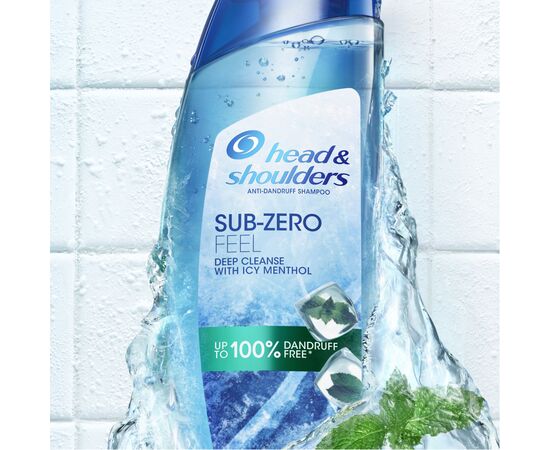 Шампунь Head & Shoulders Sub Zero Против перхоти 300 мл (8006540524640), изображение 3 Шампунь Head & Shoulders Sub Zero Против перхоти 300 мл (8006540524640), изображение 3