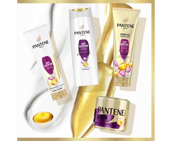Кондиціонер для волосся Pantene Pro-V Miracle Serum Поживний коктейль Об'ємне та міцне 200 мл (8001090856005), зображення 6