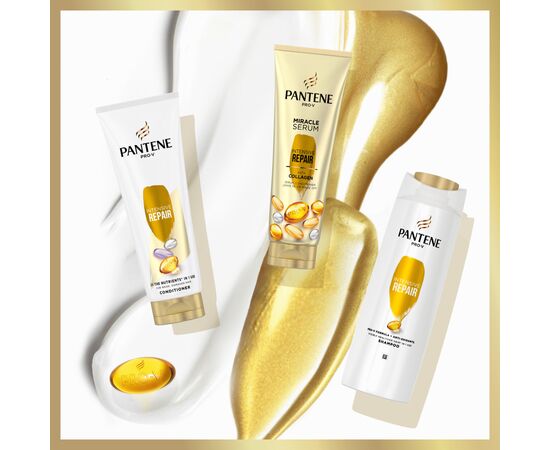 Кондиционер для волос Pantene Pro-V Miracle Serum Интенсивное восстановление 200 мл (8001090373748), изображение 6 Кондиционер для волос Pantene Pro-V Miracle Serum Интенсивное восстановление 200 мл (8001090373748), изображение 6