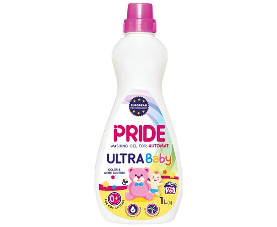 Гель для стирки Pride Afina Ultra Baby детский 1 л (4820211180904)