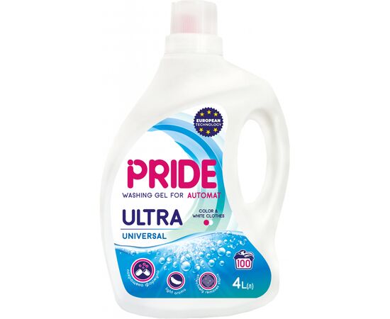 Гель для стирки Pride Afina Ultra Universal 4 л (4820211180867)