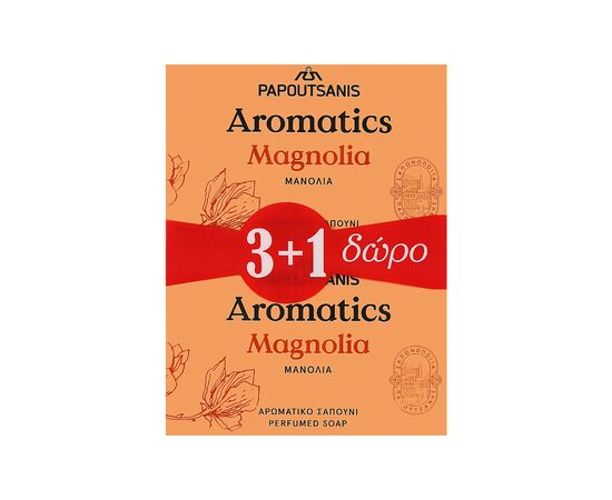 Тверде мило Aromatics Магнолія 4 x 100 г (5201109002659)