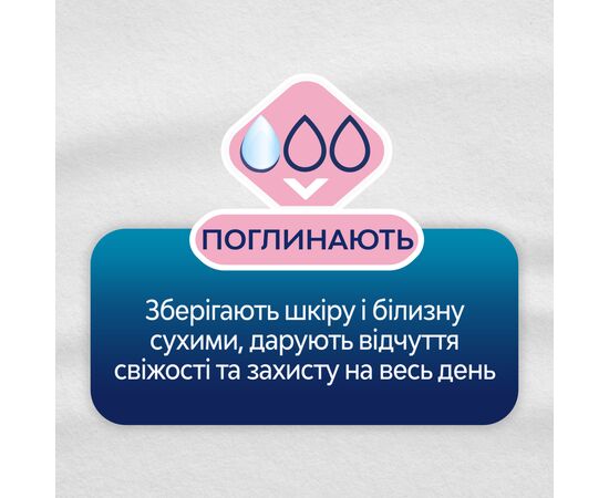 Ежедневные прокладки Libresse Daily Fresh Plus Normal 64 шт. (7322540757187), изображение 4 Ежедневные прокладки Libresse Daily Fresh Plus Normal 64 шт. (7322540757187), изображение 4