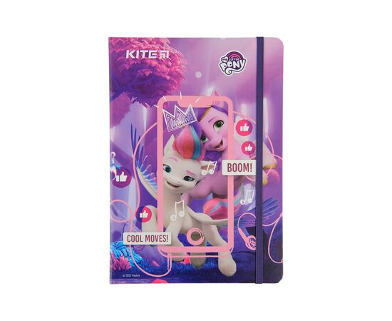 Блокнот Kite My Little Pony A5 80 аркушів, клітинка (LP22-466)