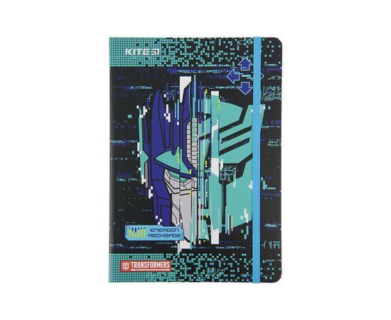 Блокнот Kite Transformers A5 80 аркушів, клітинка (TF22-466)