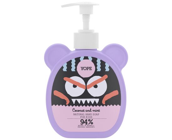 Детское мыло Yope Coconut Mint, 400 мл (5900168908437)