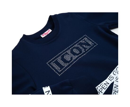 Кофта Monili "ICON" (8191-164G-blue), изображение 3 Кофта Monili "ICON" (8191-164G-blue), изображение 3