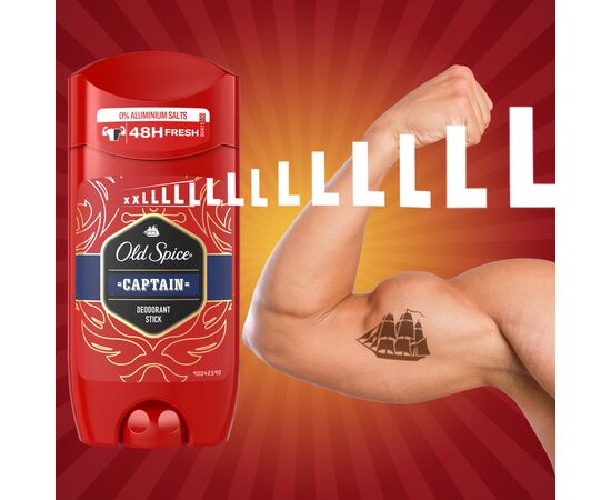 Дезодорант Old Spice Captain 85 мл (8006540319574), изображение 6 Дезодорант Old Spice Captain 85 мл (8006540319574), изображение 6
