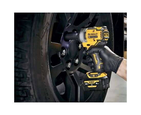 Гайковерт DeWALT 12 В XR Li-lon, 338 Нм, 1 АКБ и ЗУ, кейс TSTAK (DCF903P1), изображение 5 Гайковерт DeWALT 12 В XR Li-lon, 338 Нм, 1 АКБ и ЗУ, кейс TSTAK (DCF903P1), изображение 5