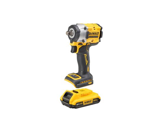 Гайковерт DeWALT 18 В XR Li-lon,406 Нм, 2 Ah, 2 АКБ, ЗУ, TSTAK (DCF921D2T), изображение 3 Гайковерт DeWALT 18 В XR Li-lon,406 Нм, 2 Ah, 2 АКБ, ЗУ, TSTAK (DCF921D2T), изображение 3