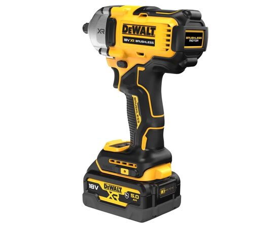 Гайковерт DeWALT 18 В XR Li-lon,812 Нм, 2 АКБ, ЗУ, чехол (DCF891P2G), изображение 5 Гайковерт DeWALT 18 В XR Li-lon,812 Нм, 2 АКБ, ЗУ, чехол (DCF891P2G), изображение 5