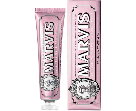 Зубная паста Marvis для чувствительных десен 75 мл (8004395112425), изображение 2 Зубная паста Marvis для чувствительных десен 75 мл (8004395112425), изображение 2