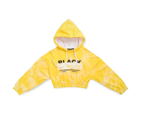 Кофта A-Yugi с капюшоном (7014-164G-yellow)
