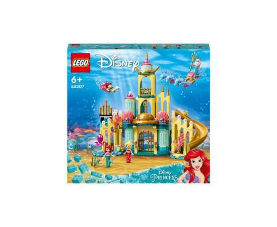 Конструктор LEGO Disney Princess Подводный дворец Ариэль 498 деталей (43207)