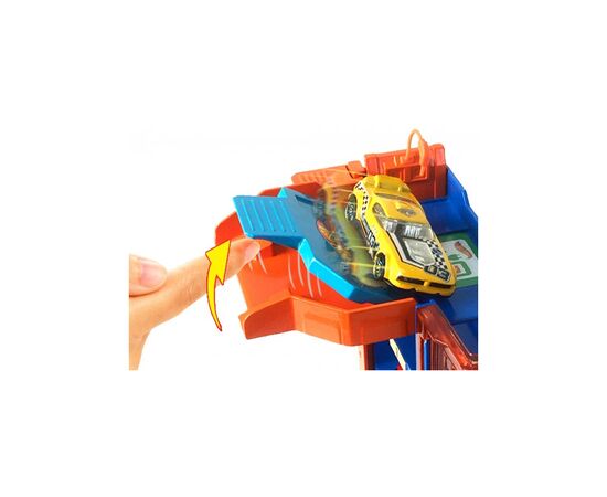 Игровой набор Hot Wheels Паркинг в центре города (HDR28), изображение 2 Игровой набор Hot Wheels Паркинг в центре города (HDR28), изображение 2