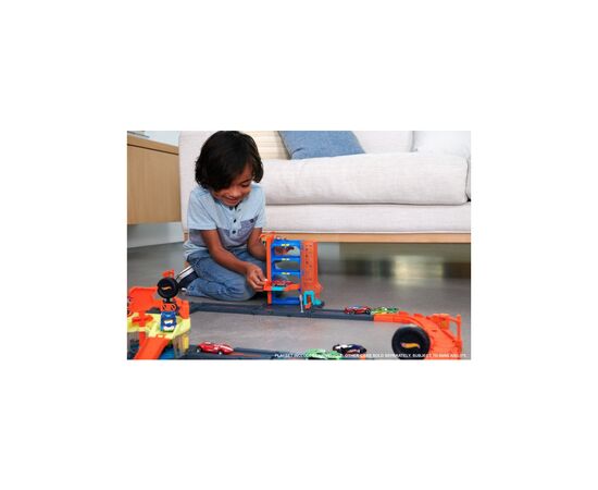 Игровой набор Hot Wheels Паркинг в центре города (HDR28), изображение 4 Игровой набор Hot Wheels Паркинг в центре города (HDR28), изображение 4