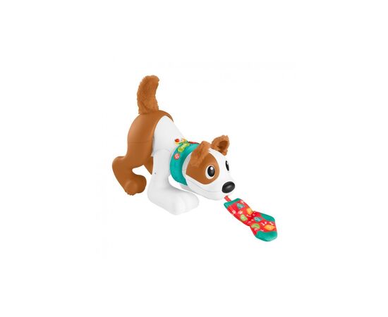 Интерактивная игрушка Fisher-Price Веселый щенок (укр.) (HHH12), изображение 2 Интерактивная игрушка Fisher-Price Веселый щенок (укр.) (HHH12), изображение 2