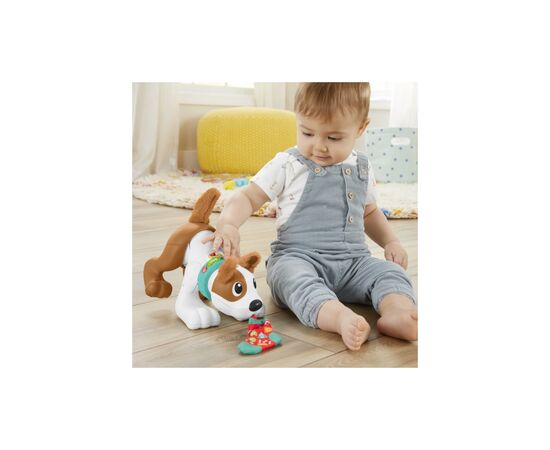 Интерактивная игрушка Fisher-Price Веселый щенок (укр.) (HHH12), изображение 6 Интерактивная игрушка Fisher-Price Веселый щенок (укр.) (HHH12), изображение 6