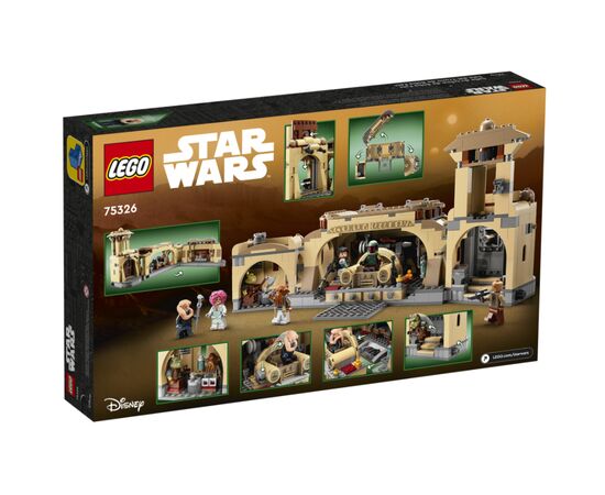 Конструктор LEGO Star Wars Тронна зала Боби Фетта (75326), зображення 5 Конструктор LEGO Star Wars Тронна зала Боби Фетта (75326), зображення 5