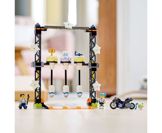 Конструктор LEGO City Stuntz Каскадерская задача «Нокдаун» 117 деталей (60341), изображение 6 Конструктор LEGO City Stuntz Каскадерская задача «Нокдаун» 117 деталей (60341), изображение 6