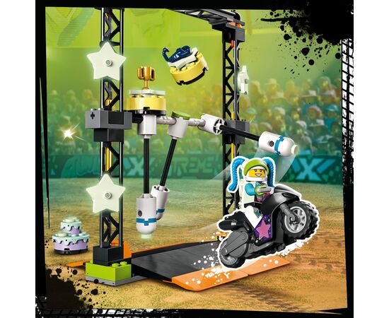 Конструктор LEGO City Stuntz Каскадерская задача «Нокдаун» 117 деталей (60341), изображение 7 Конструктор LEGO City Stuntz Каскадерская задача «Нокдаун» 117 деталей (60341), изображение 7
