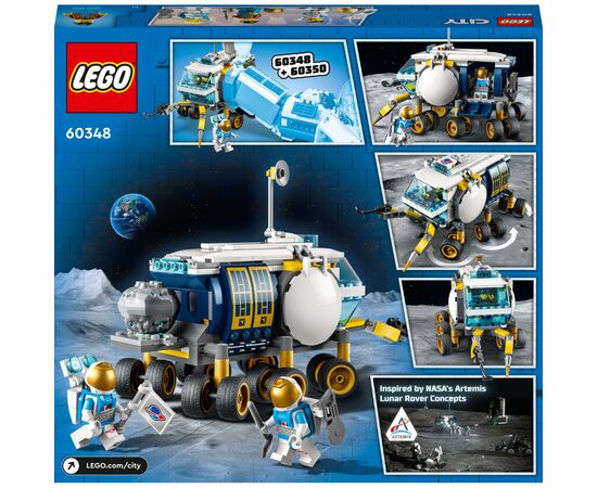 Конструктор LEGO City Space Луна 275 деталей (60348), изображение 7 Конструктор LEGO City Space Луна 275 деталей (60348), изображение 7