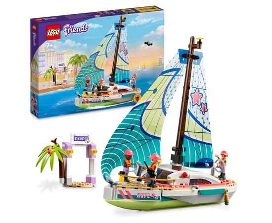 Конструктор LEGO Friends Приключения Стефани на парусной лодке 304 детали (41716), изображение 2