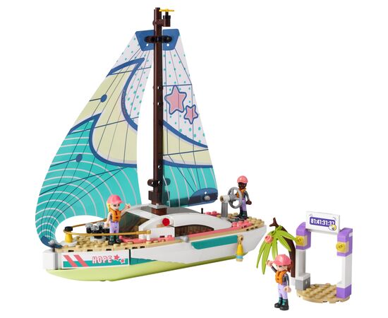 Конструктор LEGO Friends Приключения Стефани на парусной лодке 304 детали (41716), изображение 9