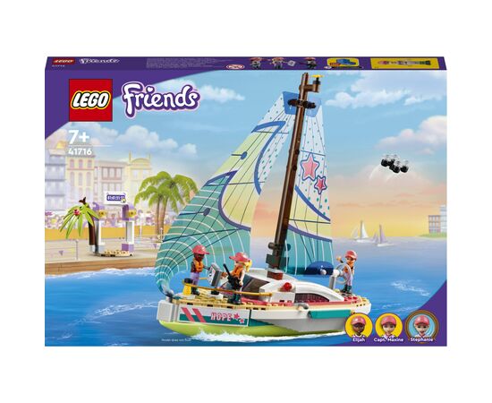 Конструктор LEGO Friends Приключения Стефани на парусной лодке 304 детали (41716)