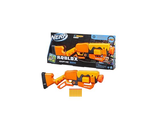 Игрушечное оружие Hasbro Nerf Roblox Adopt Me Bees (F2486), изображение 6 Игрушечное оружие Hasbro Nerf Roblox Adopt Me Bees (F2486), изображение 6