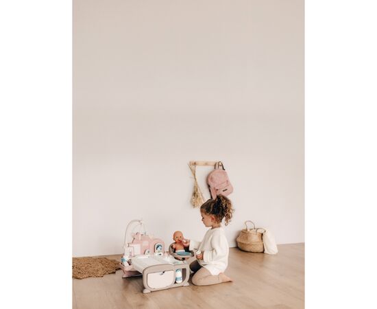 Игровой набор Smoby Toys Baby Nurse Детская комната со звуковыми эффектами, с пупсом и аксессуарами (220375), изображение 2 Игровой набор Smoby Toys Baby Nurse Детская комната со звуковыми эффектами, с пупсом и аксессуарами (220375), изображение 2