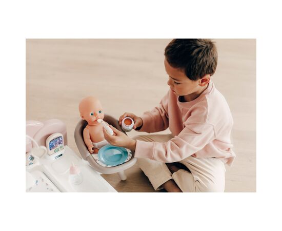 Игровой набор Smoby Toys Baby Nurse Детская комната со звуковыми эффектами, с пупсом и аксессуарами (220375), изображение 3 Игровой набор Smoby Toys Baby Nurse Детская комната со звуковыми эффектами, с пупсом и аксессуарами (220375), изображение 3