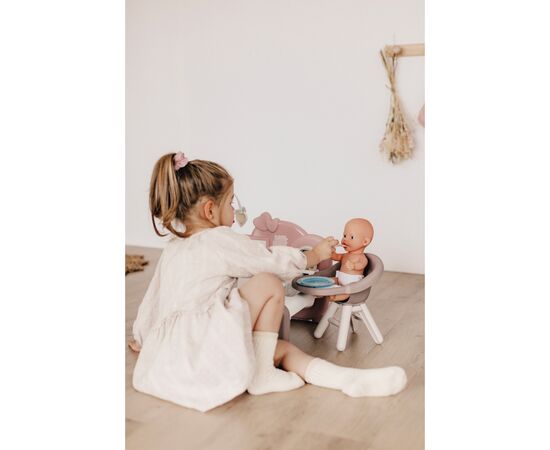 Игровой набор Smoby Toys Baby Nurse Детская комната со звуковыми эффектами, с пупсом и аксессуарами (220375), изображение 5 Игровой набор Smoby Toys Baby Nurse Детская комната со звуковыми эффектами, с пупсом и аксессуарами (220375), изображение 5