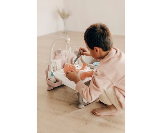 Игровой набор Smoby Toys Baby Nurse Детская комната со звуковыми эффектами, с пупсом и аксессуарами (220375), изображение 8 Игровой набор Smoby Toys Baby Nurse Детская комната со звуковыми эффектами, с пупсом и аксессуарами (220375), изображение 8