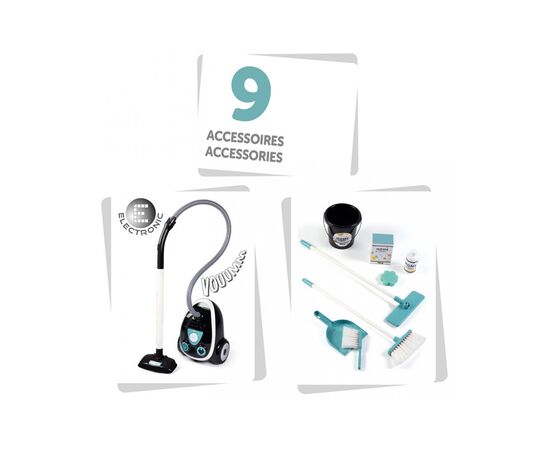 Игровой набор Smoby Тележка для уборки (330316), изображение 2