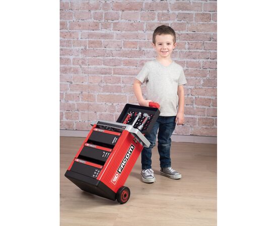 Игровой набор Smoby Toys Факом Передвижная мастерская с аксессуарами в боксе (360218), изображение 2 Игровой набор Smoby Toys Факом Передвижная мастерская с аксессуарами в боксе (360218), изображение 2