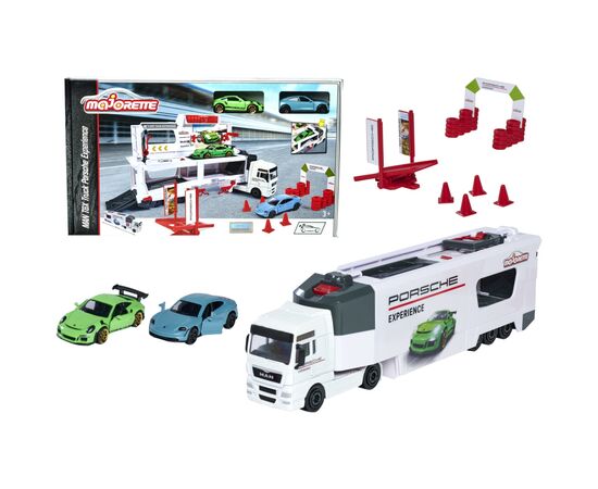 Игровой набор Majorette Трейлер МАН перевозчик Порше (2053304)
